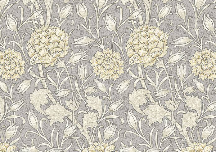 William Morris At Home Wild Tulip, Limestone - Roller Blind - Image 6